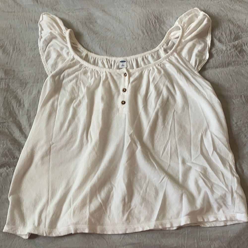 White dressy top